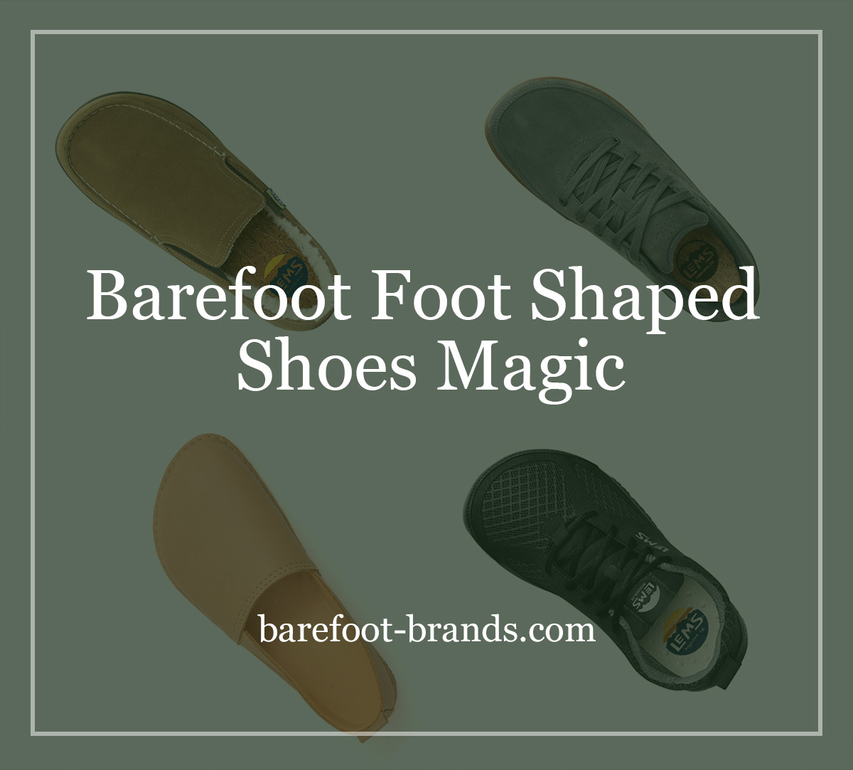 Barefoot Foot Shaped Shoes Magic