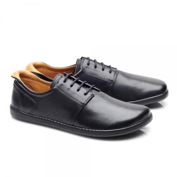 PIQUANT Nappa Black Shoes