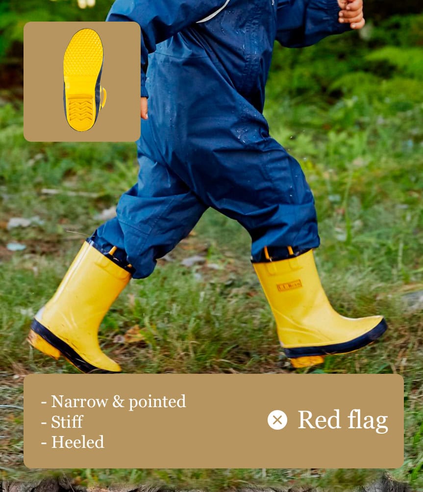 Narrow Rain Boots