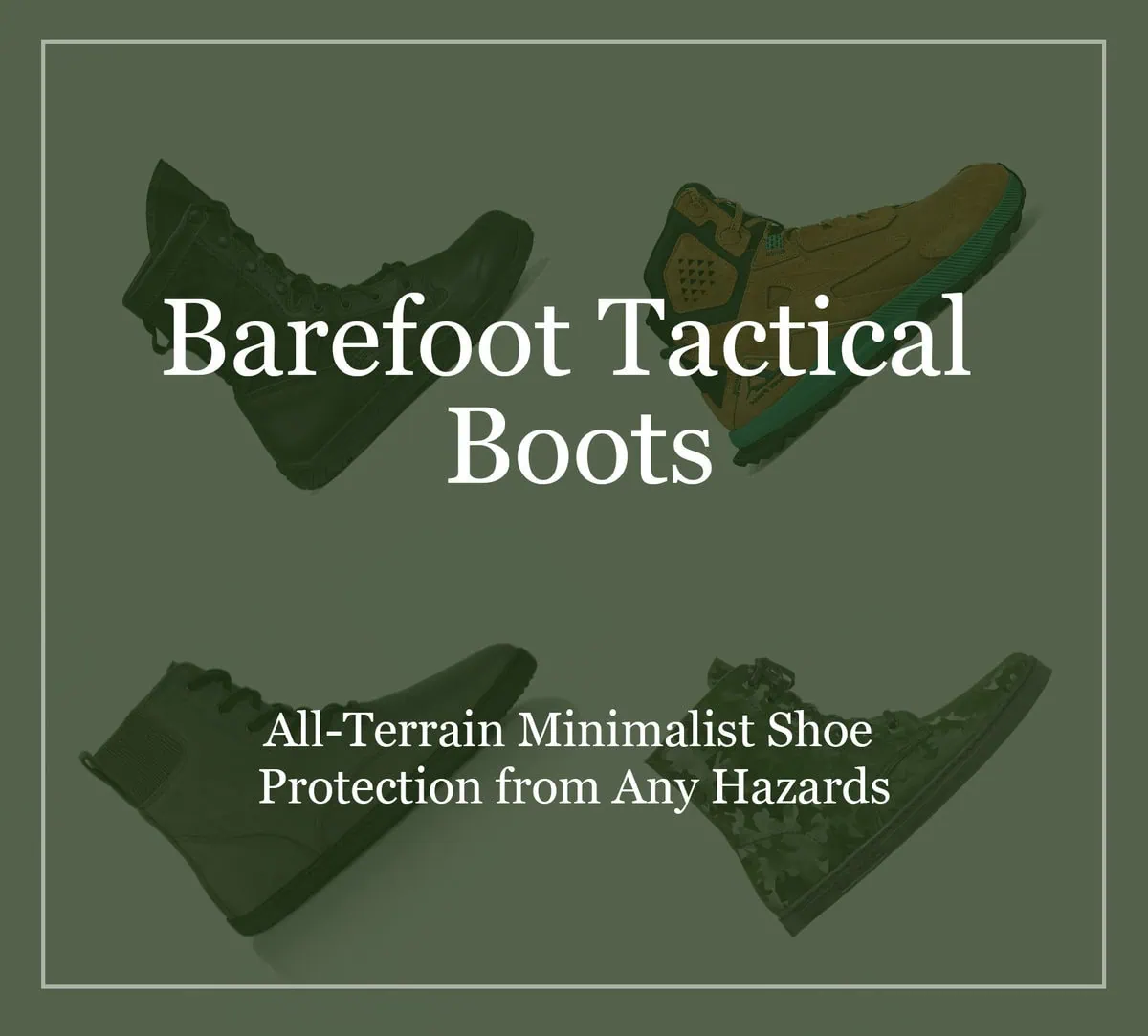 Barefoot Tactical Boots