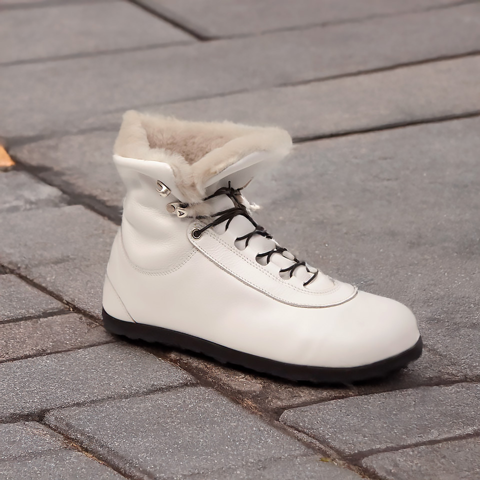 Jenon Leather Snowflake Jenon Leather Barefoot Winter Boots