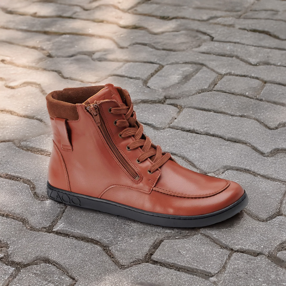 Zaqq Roqa Cognac Zaqq Roqa Cognac Barefoot Winter Boots