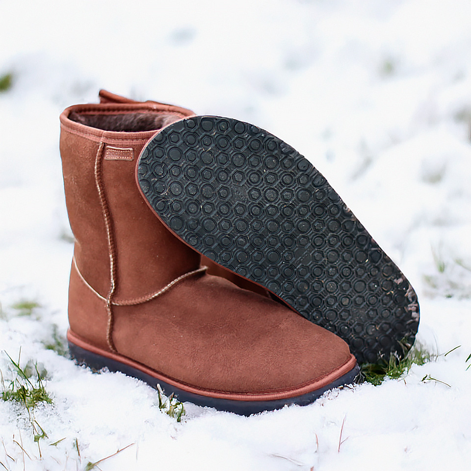 Zeazoo DINGO Light Chestnut Zeazoo DINGO Barefoot Winter Boots