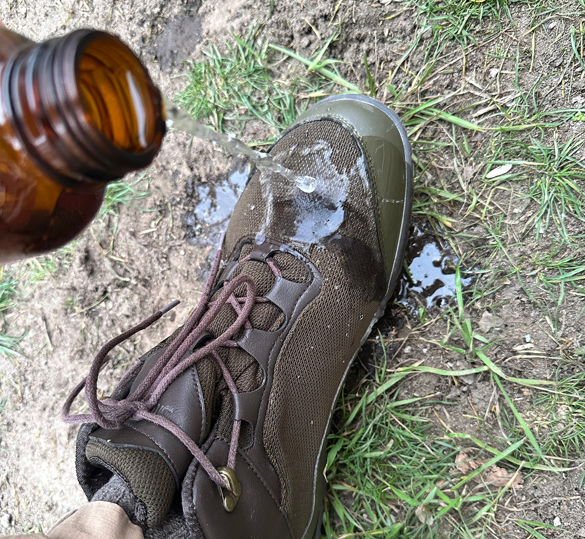 Saguaro Brave I Waterproof Test. Photo: Roman Polishchuk