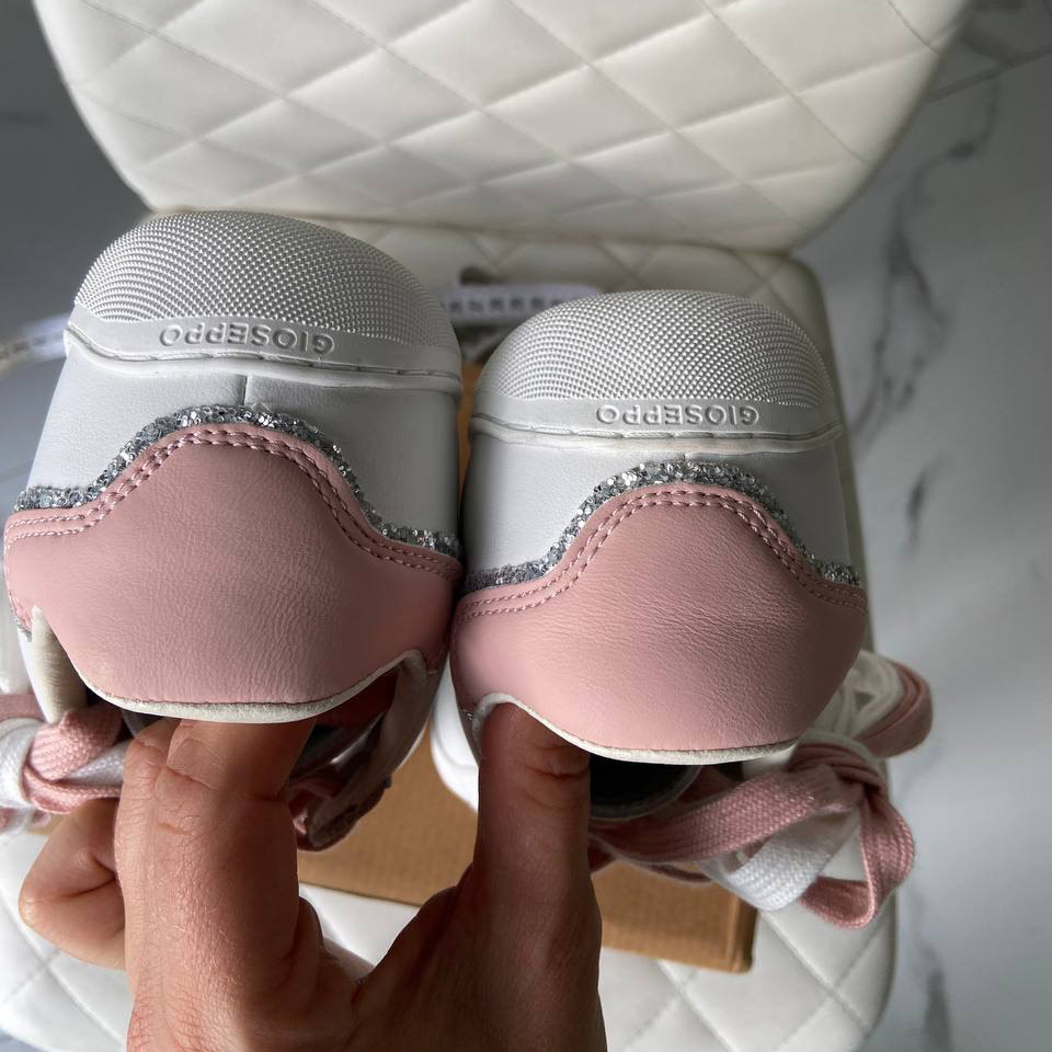 Gioseppo Leather Sneakers Back View